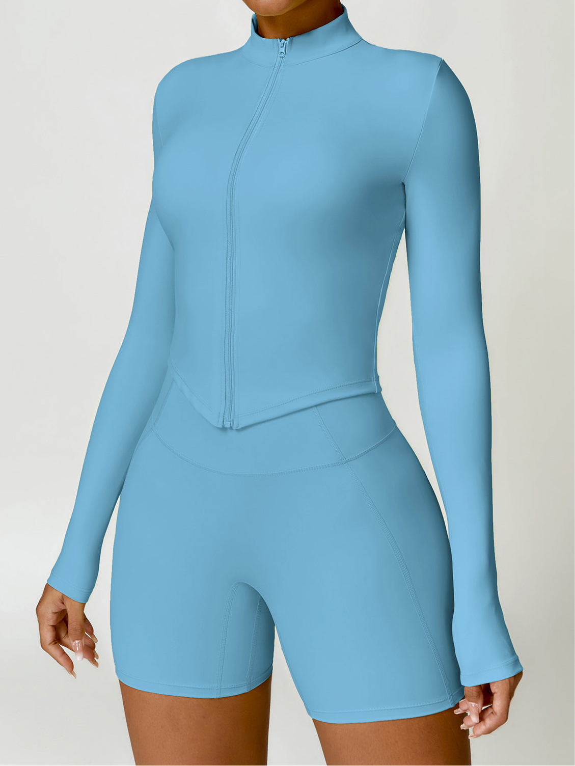 Long Sleeve Yoga Jacket by Pear Girly