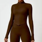 Long Sleeve Yoga Jacket by Pear Girly