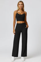 Serena Wide Leg Leggings by Pear Girly