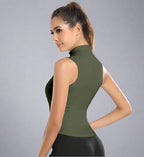 London Zipper Vest by Pear Girly