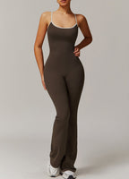 Solid Cross-Back Bodysuit by Pear Girly