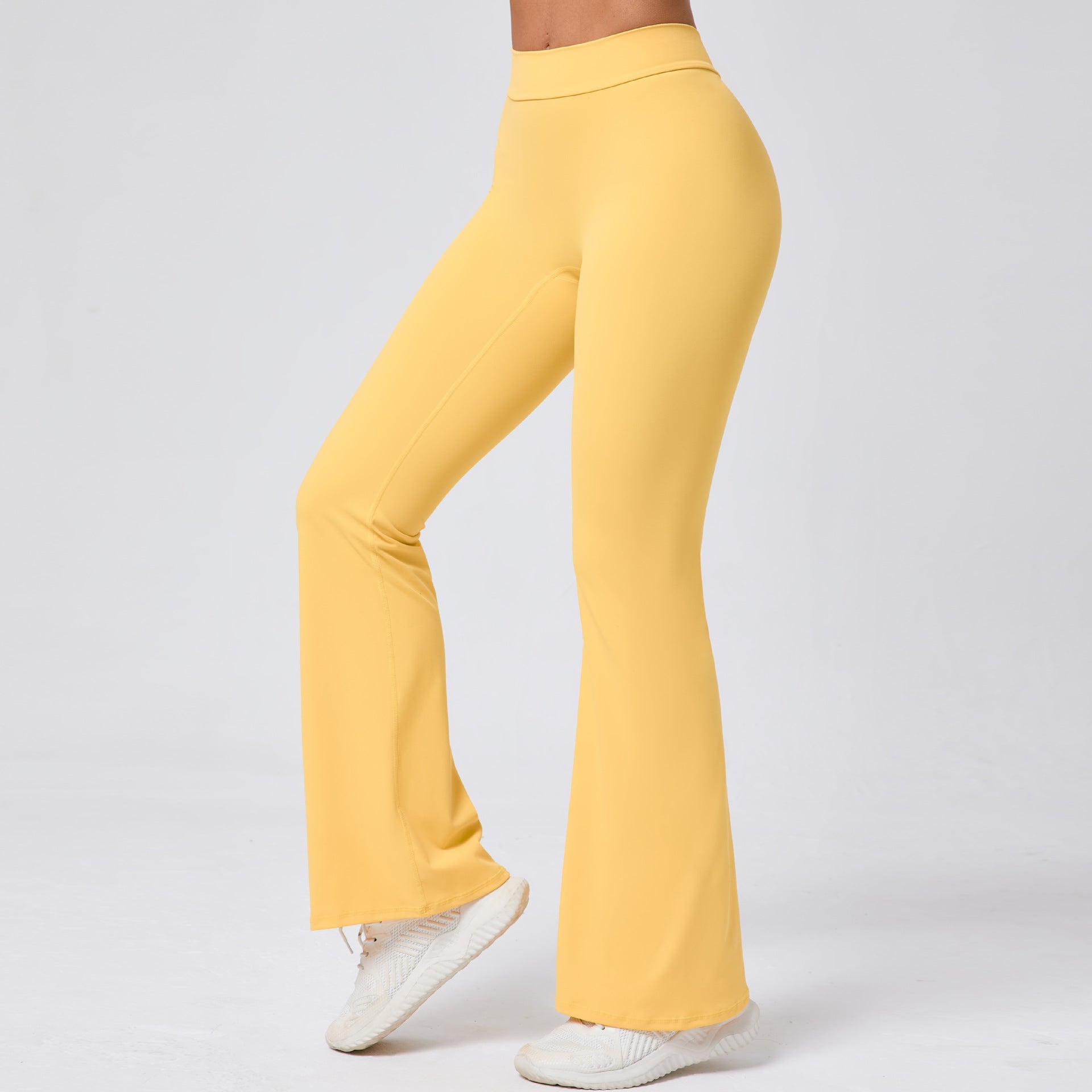 V Waist Bell Bottoms by Pear Girly