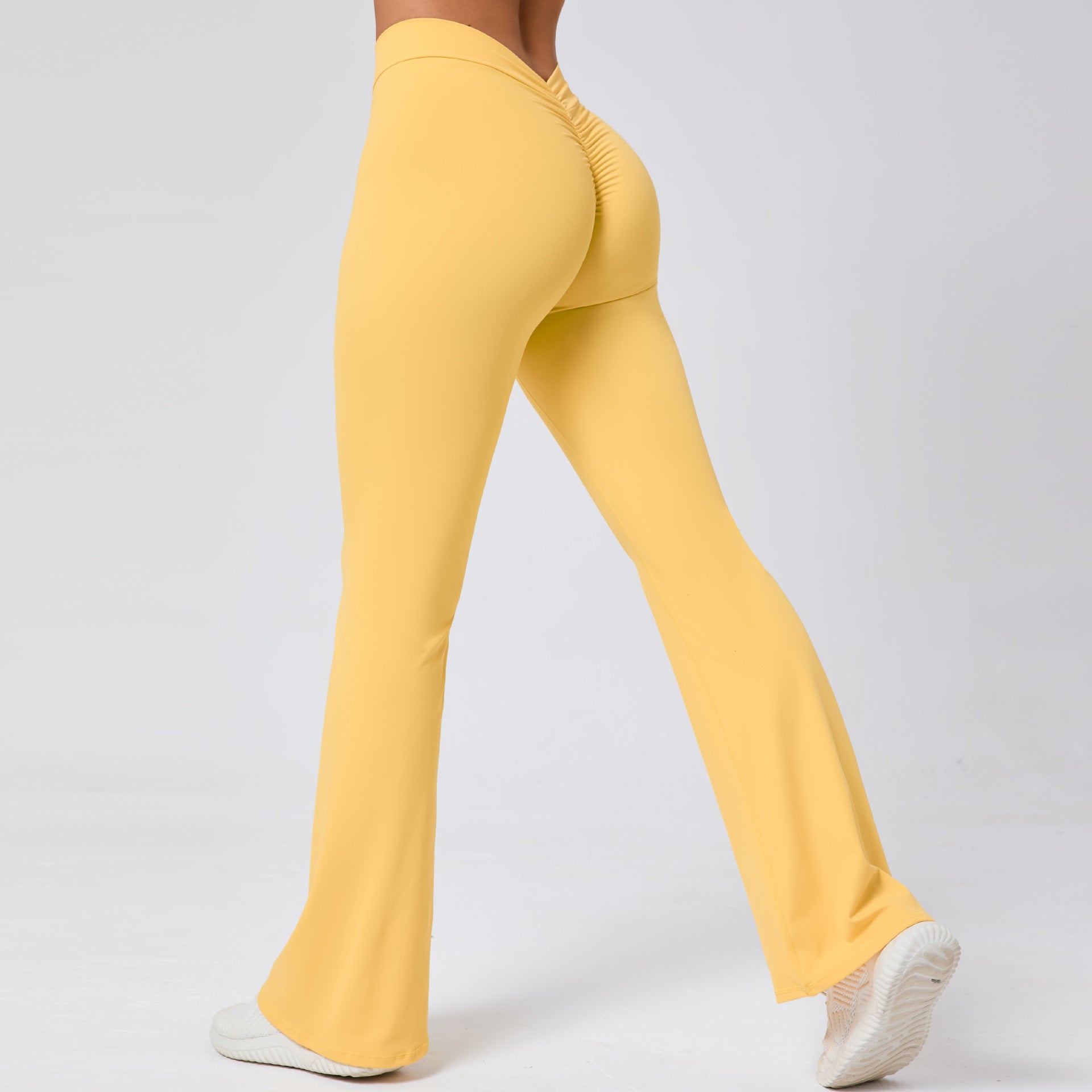 V Waist Bell Bottoms by Pear Girly