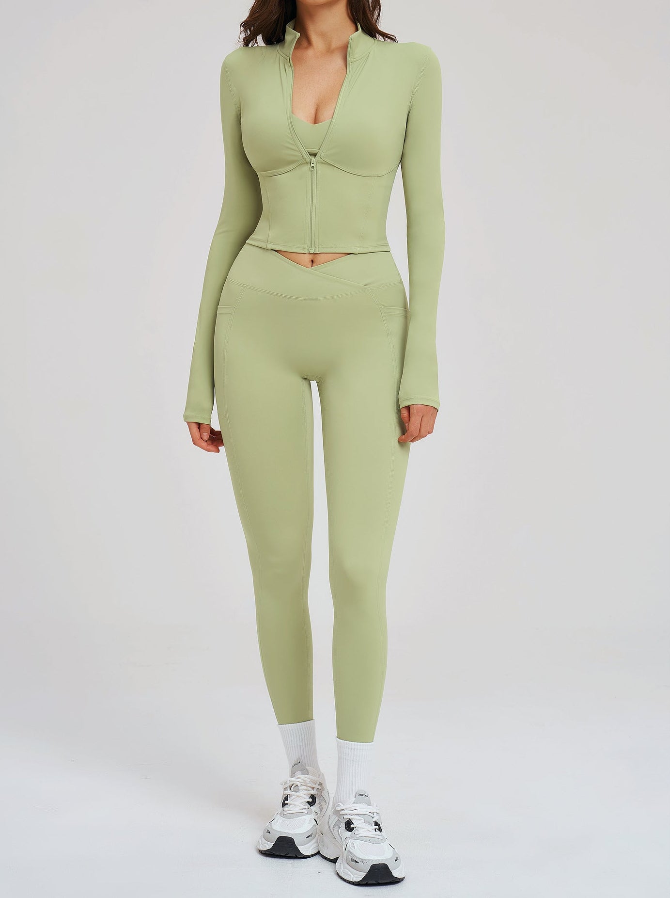 Nancy Yoga Zipper Set by Pear Form