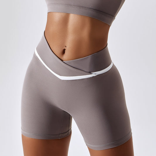 V-Shape Fitness Shorts by Pear Girly