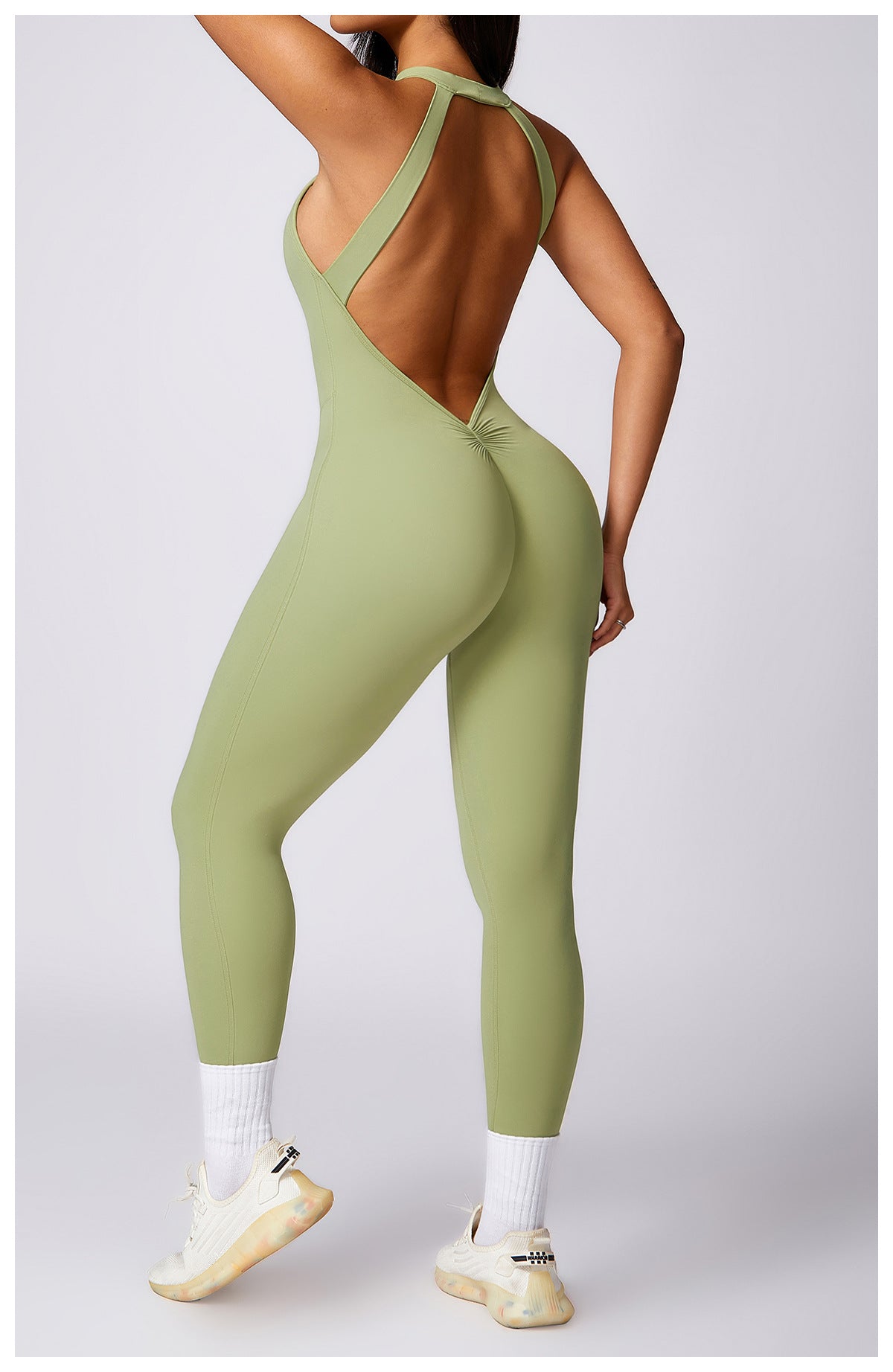 Tight Sports Workout Bodysuit by Pear Girly