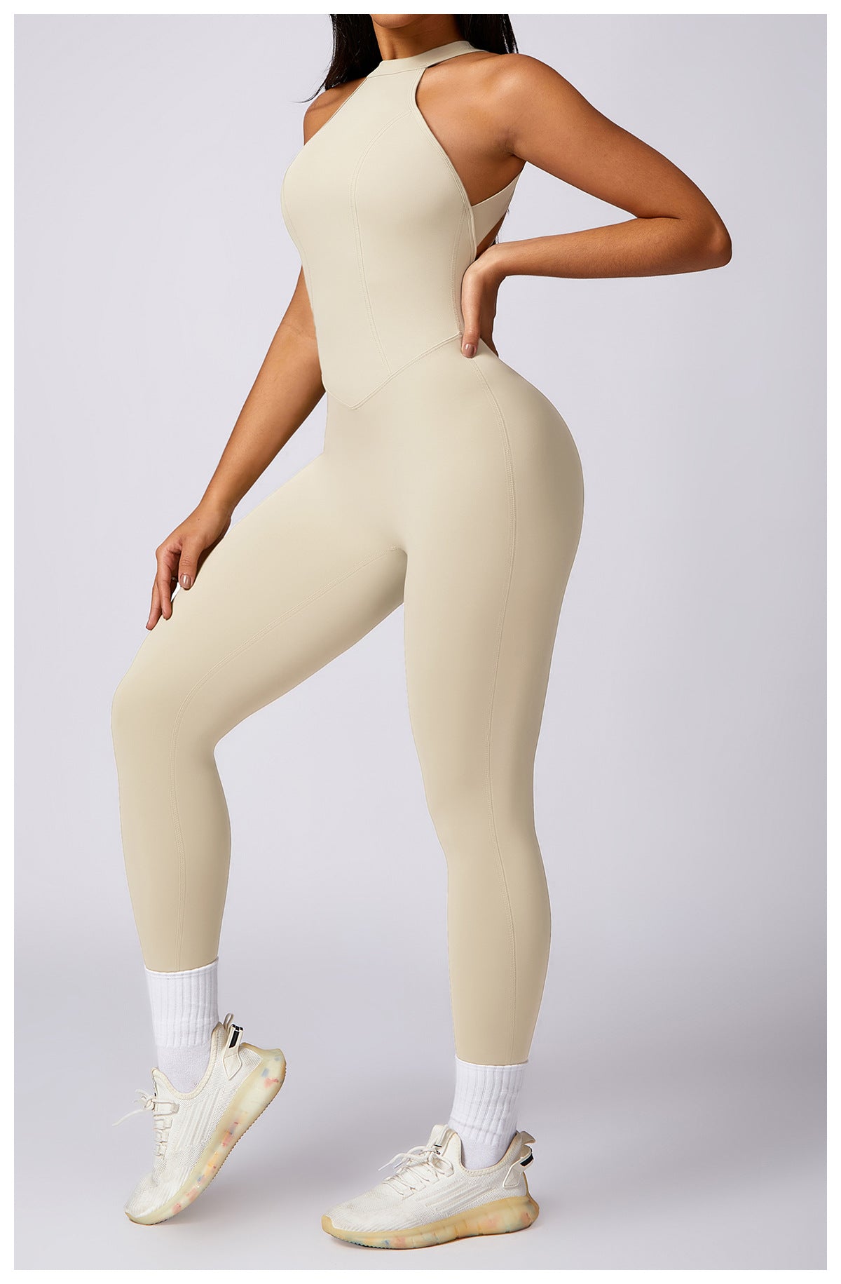 Tight Sports Workout Bodysuit by Pear Girly
