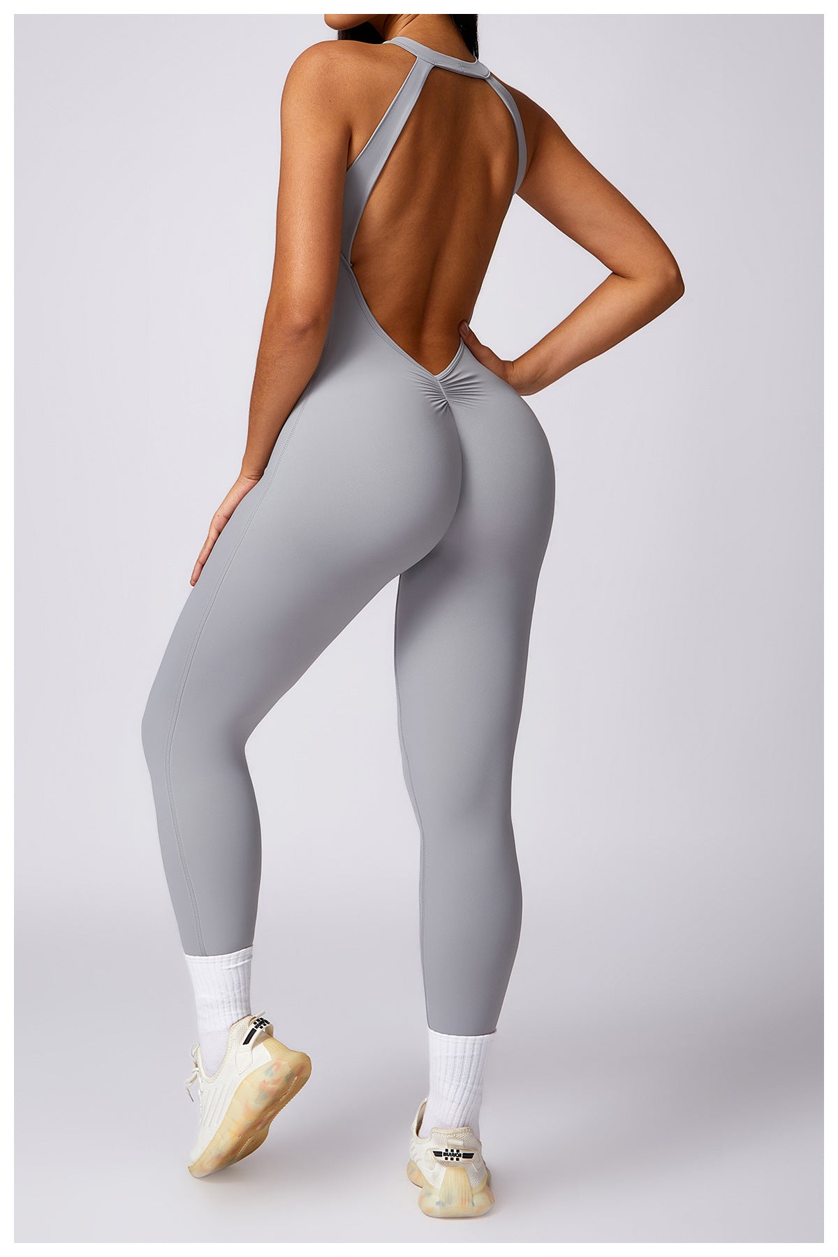 Tight Sports Workout Bodysuit by Pear Girly
