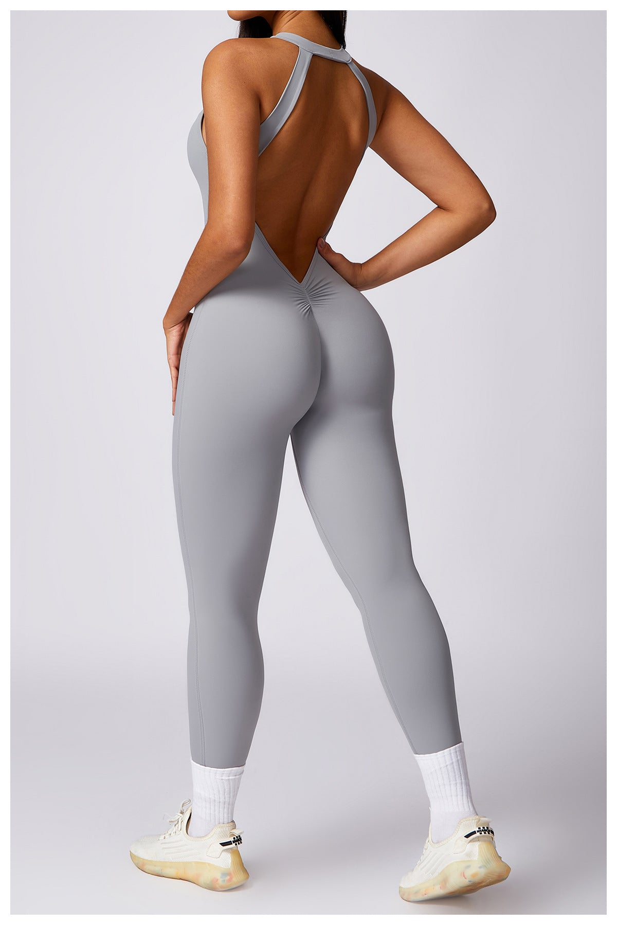 Tight Sports Workout Bodysuit by Pear Girly