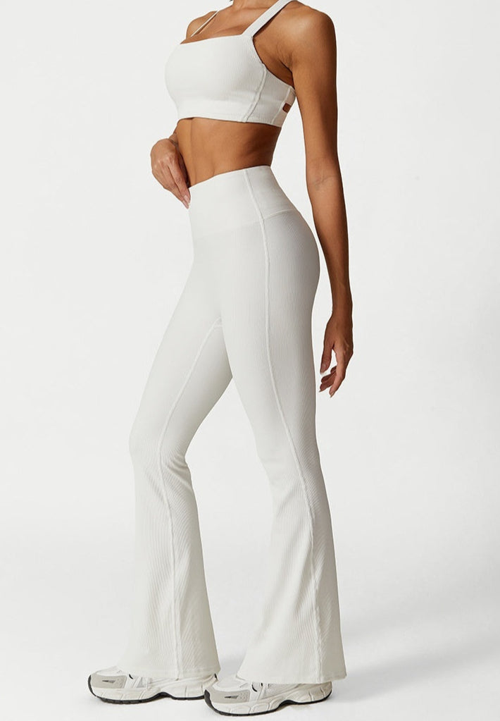 Tennis Top & Flare Bottoms by Pear Girly