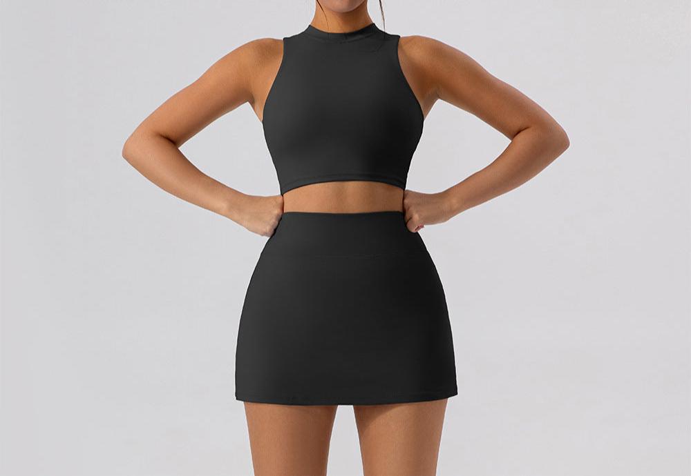 Cropped Halter Top by Pear Girly