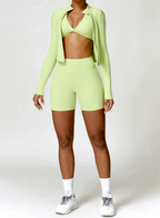 Long Sleeve Yoga Jacket by Pear Girly