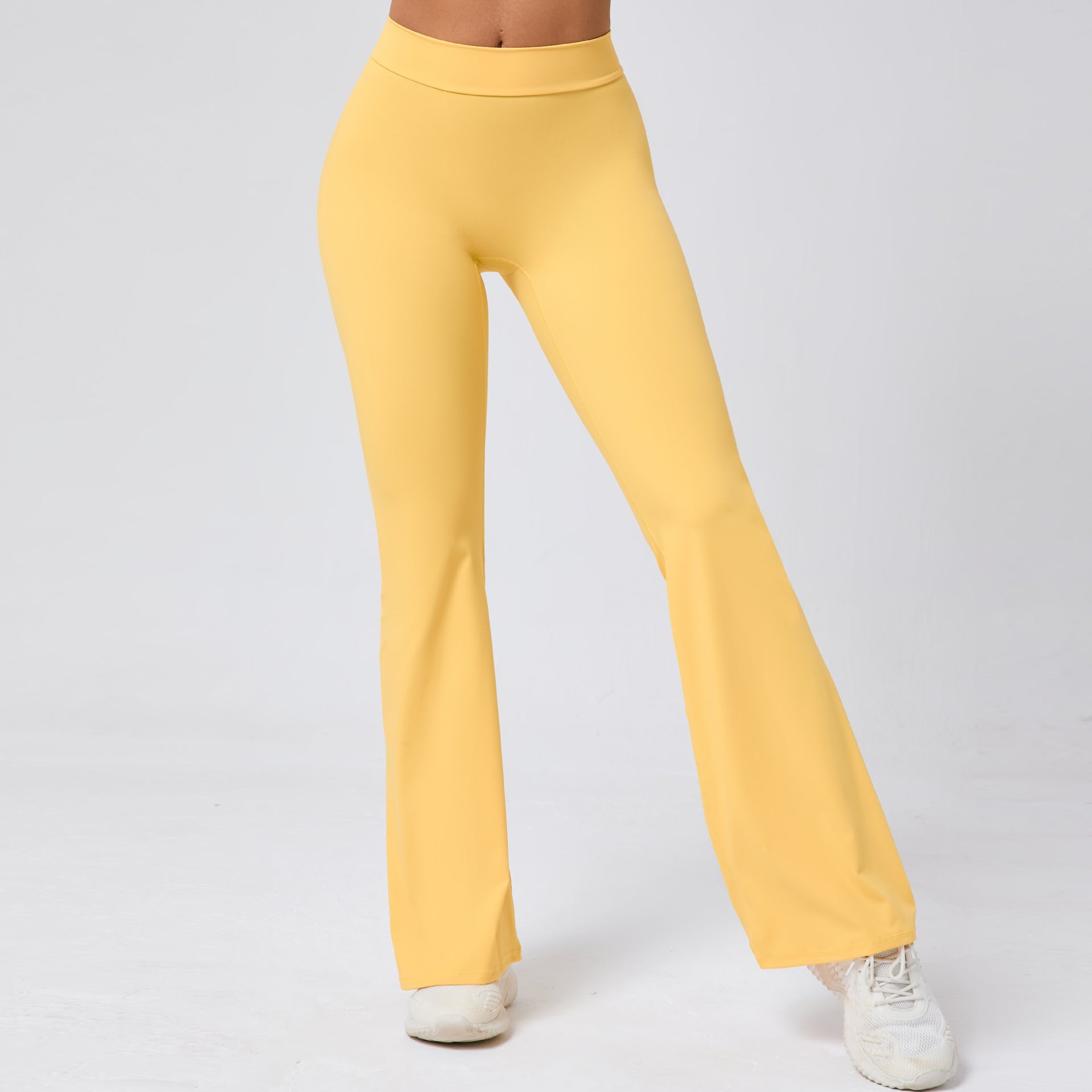 V Waist Bell Bottoms by Pear Girly