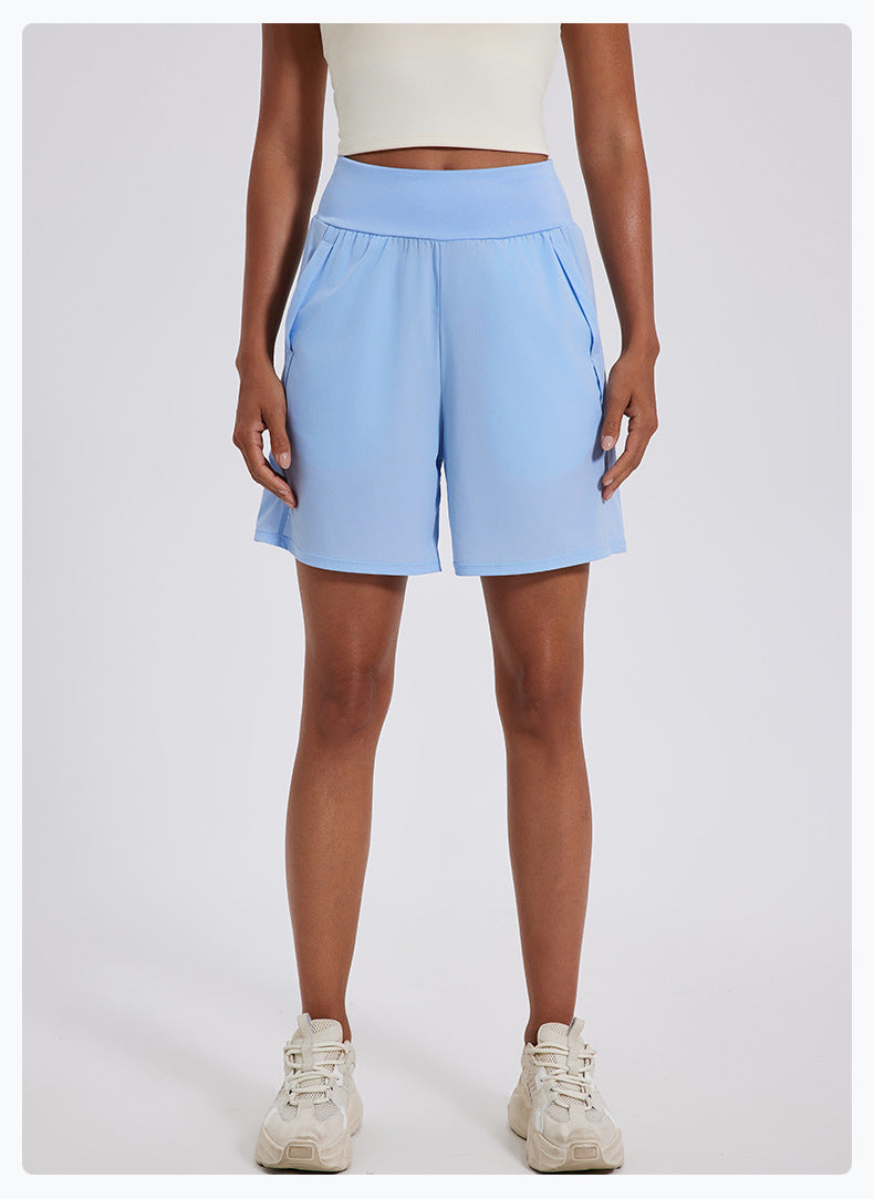 High Waist Loose Shorts by Pear Girly