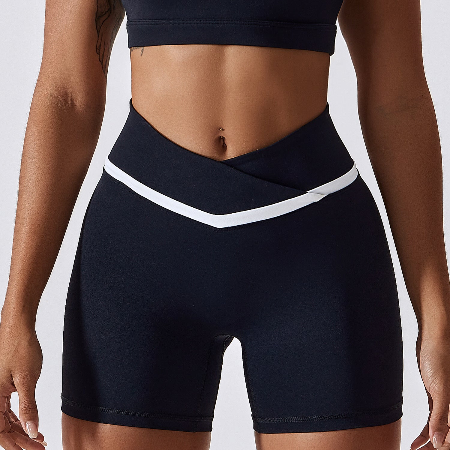 V-Shape Fitness Shorts by Pear Girly