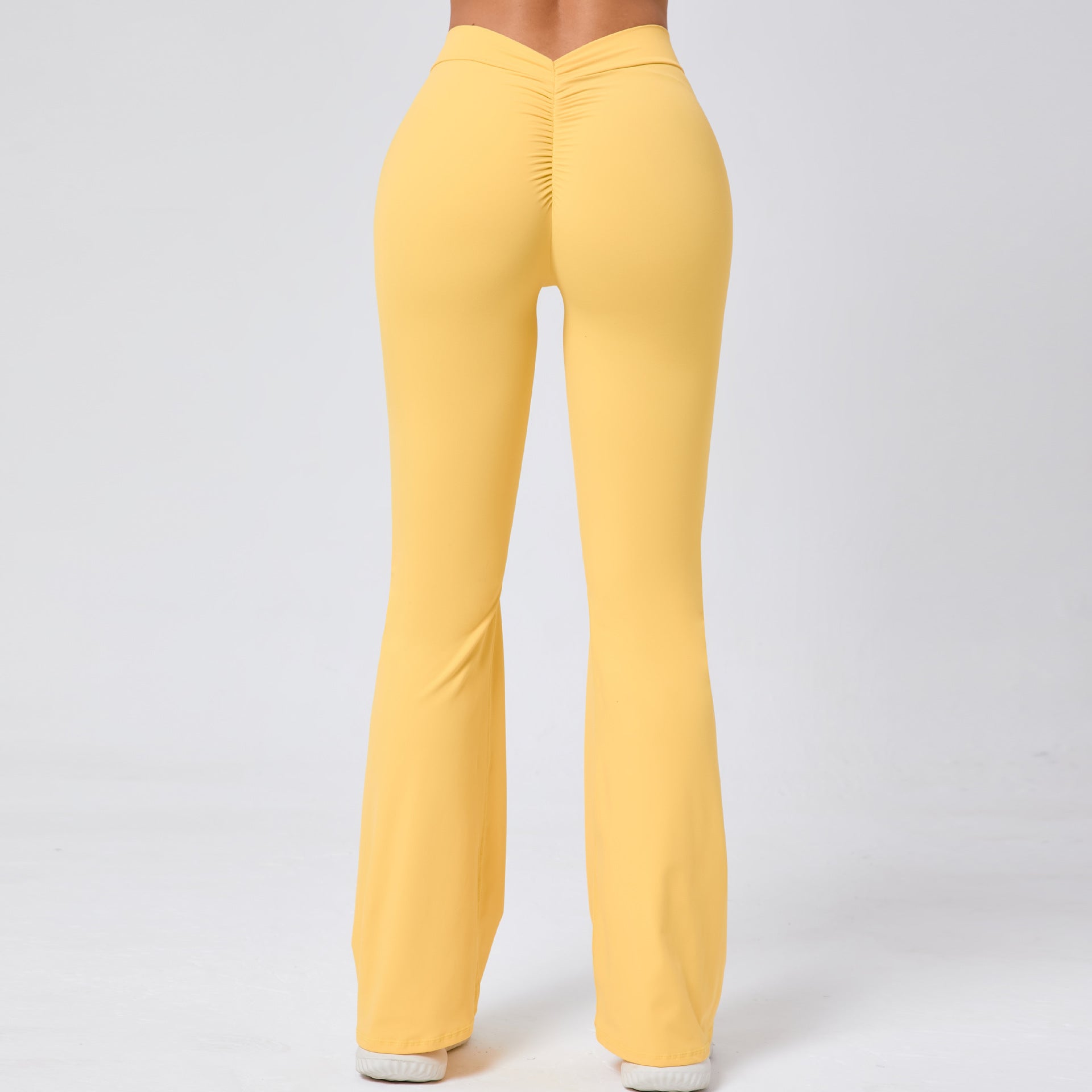 V Waist Bell Bottoms by Pear Girly