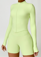 Long Sleeve Yoga Jacket by Pear Girly
