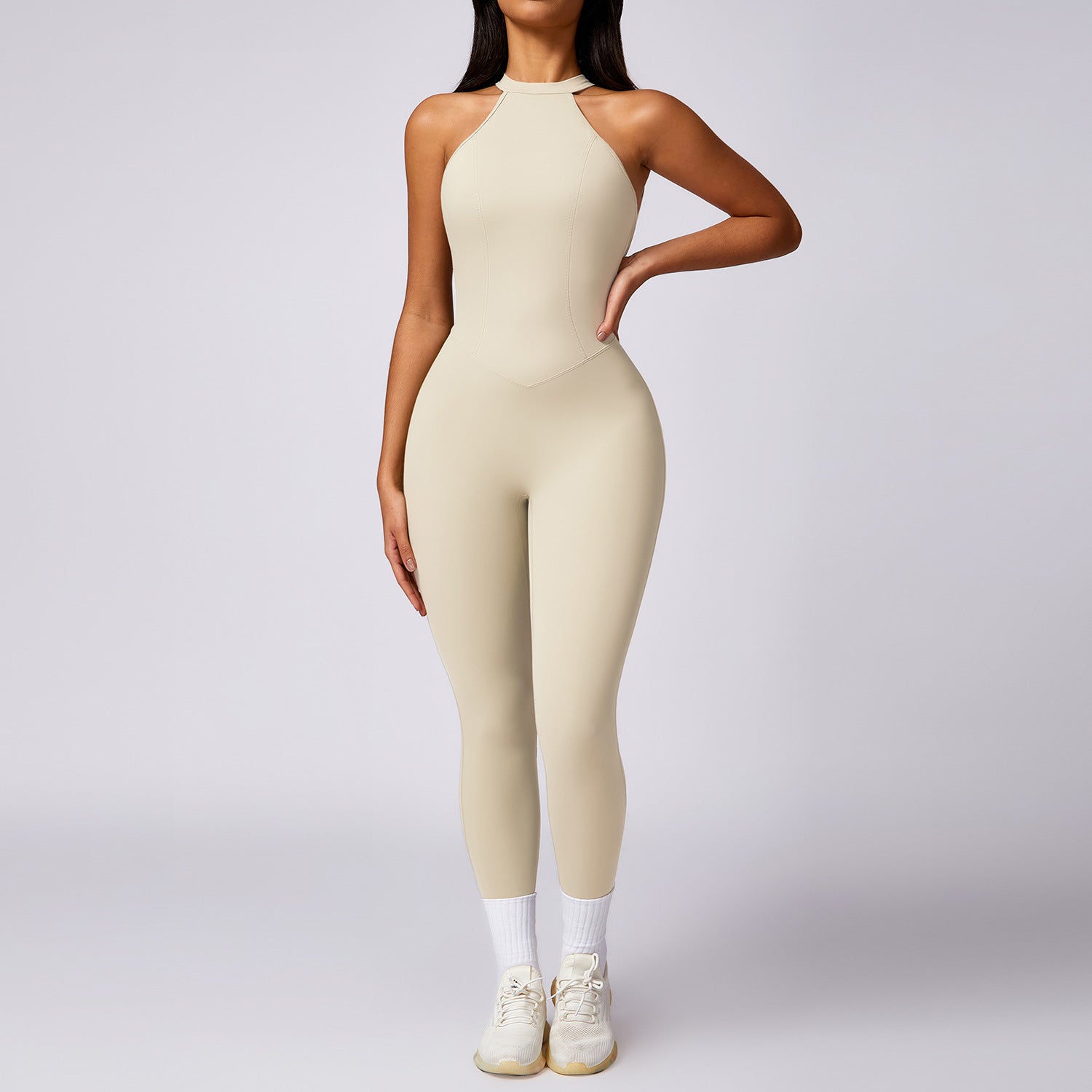 Tight Sports Workout Bodysuit by Pear Girly