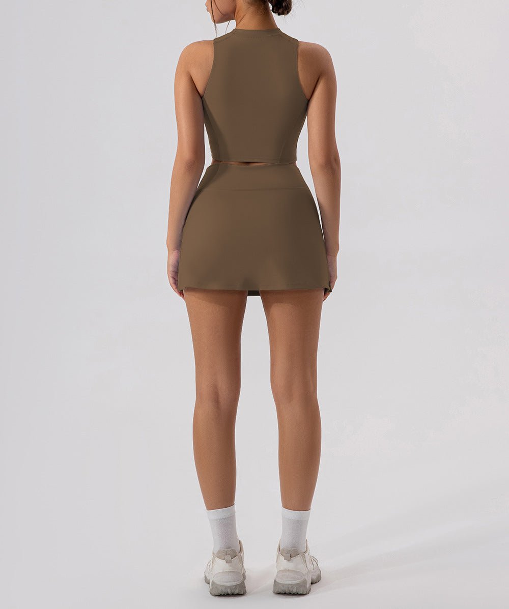 Cropped Halter Top by Pear Girly