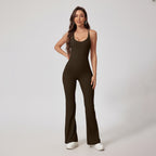 Tight Yoga Hip Lifting Sport Fitness Jumpsuit by Pear Girly