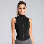 London Zipper Vest by Pear Girly