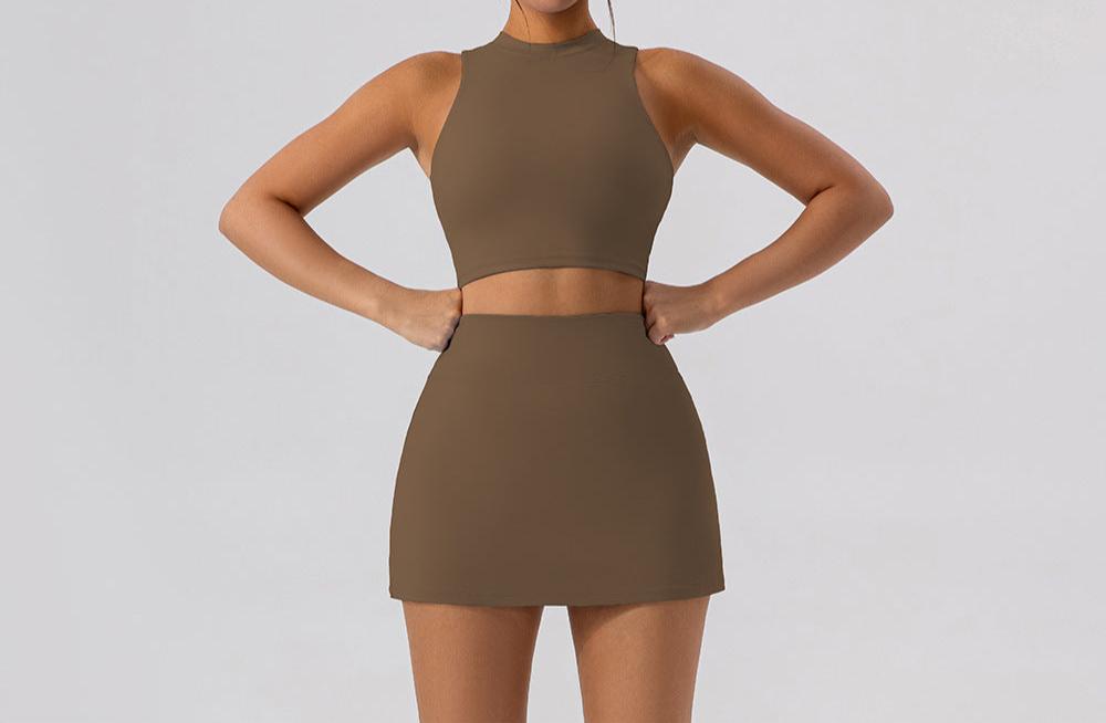 Cropped Halter Top by Pear Girly