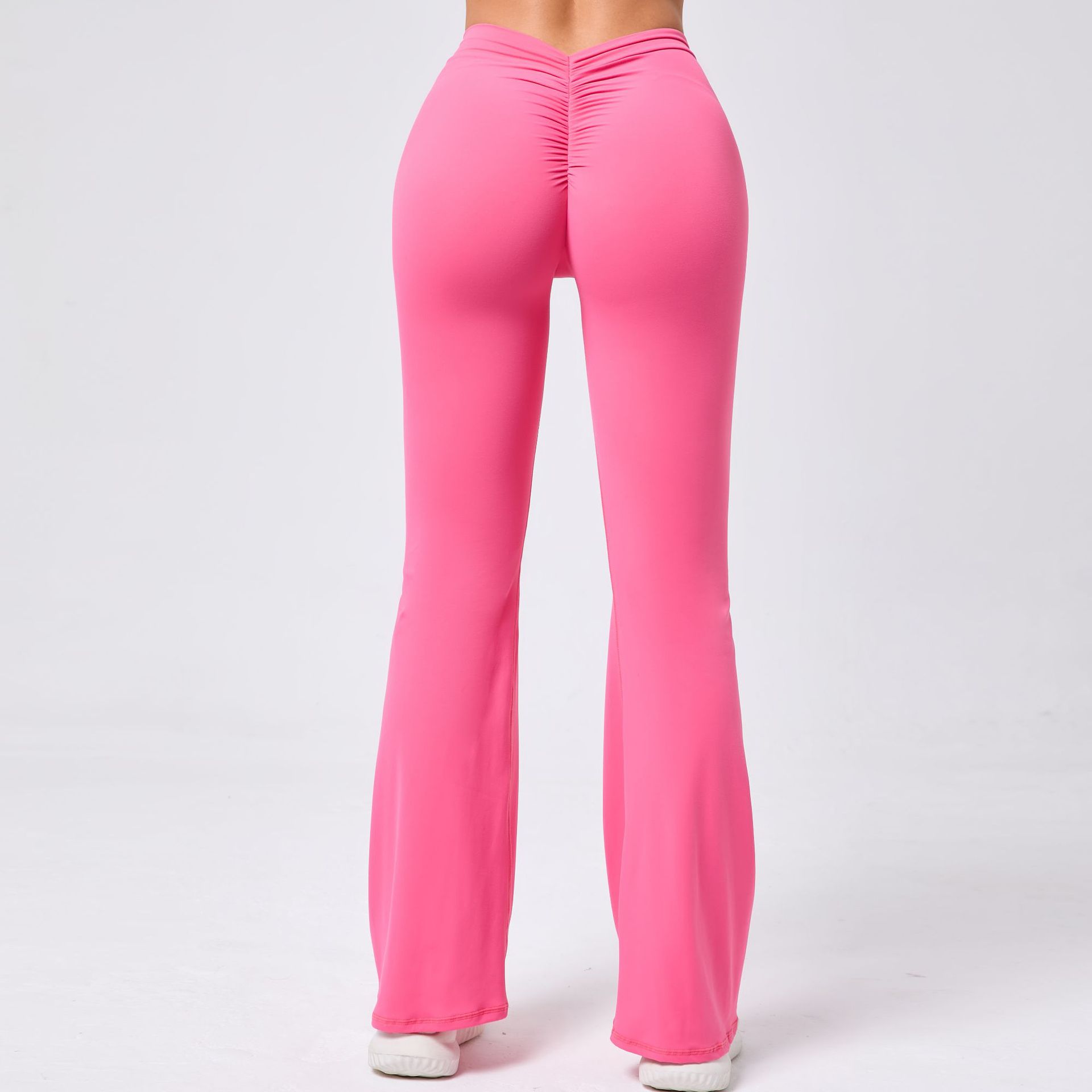 V Waist Bell Bottoms by Pear Girly