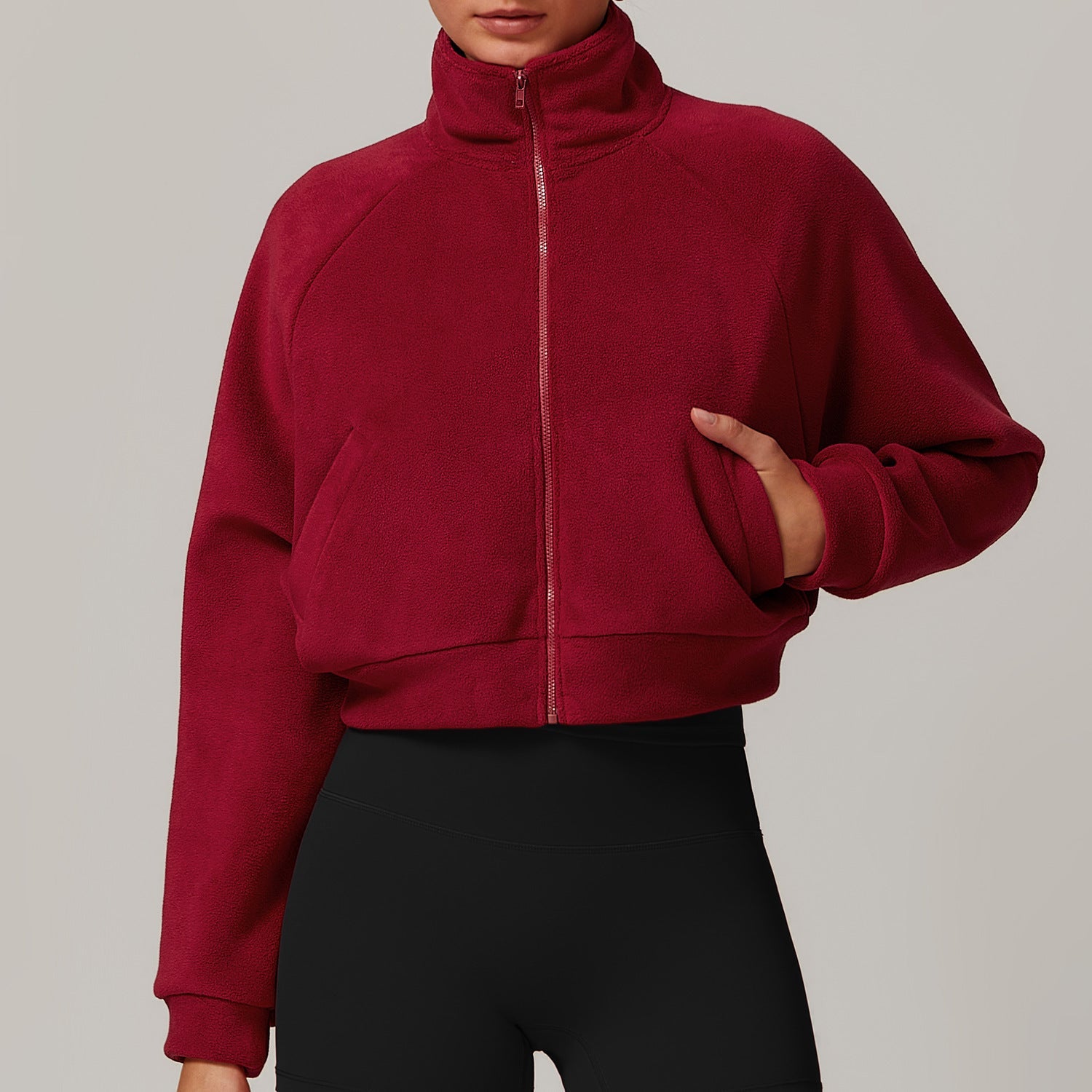 Ava Fleece Jacket by Pear Girly