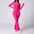 Long Sleeve Yoga Jumpsuit by Pear Girly