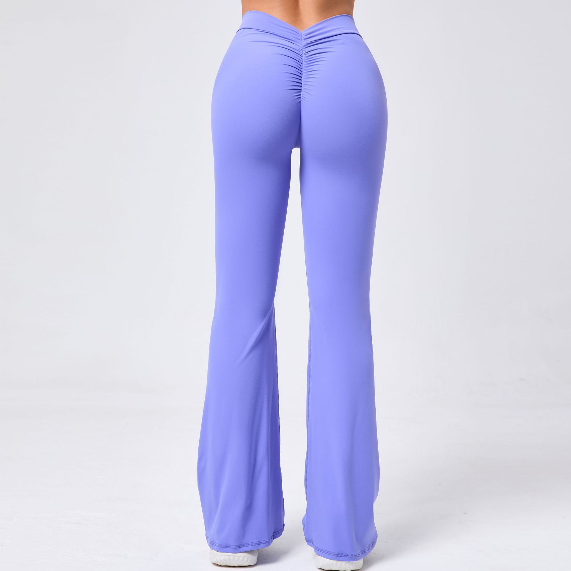 V Waist Bell Bottoms by Pear Girly