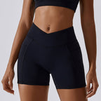 Cross Waist Shorts by Pear Girly