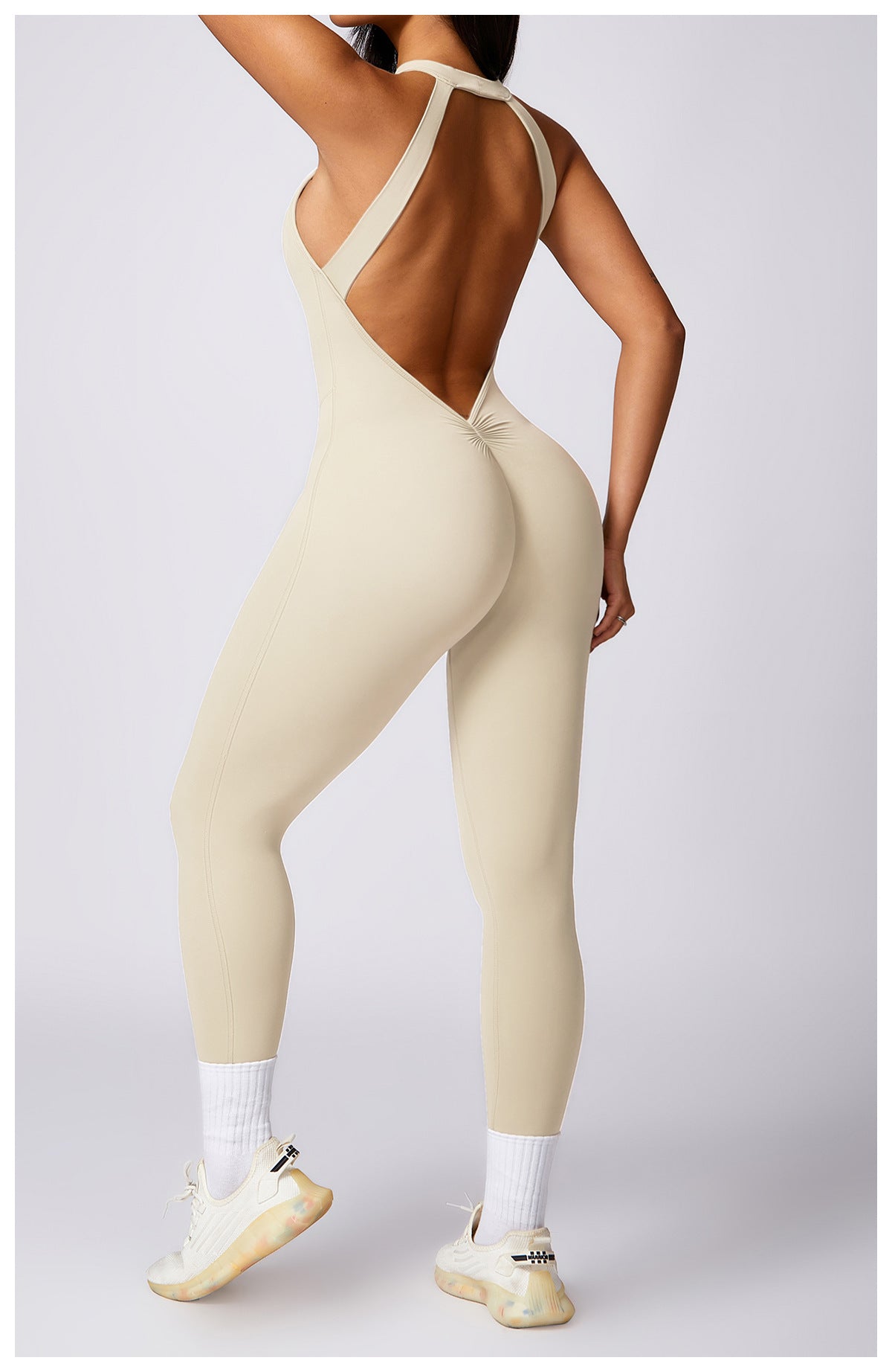 Tight Sports Workout Bodysuit by Pear Girly