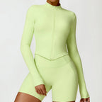 Long Sleeve Yoga Jacket by Pear Girly