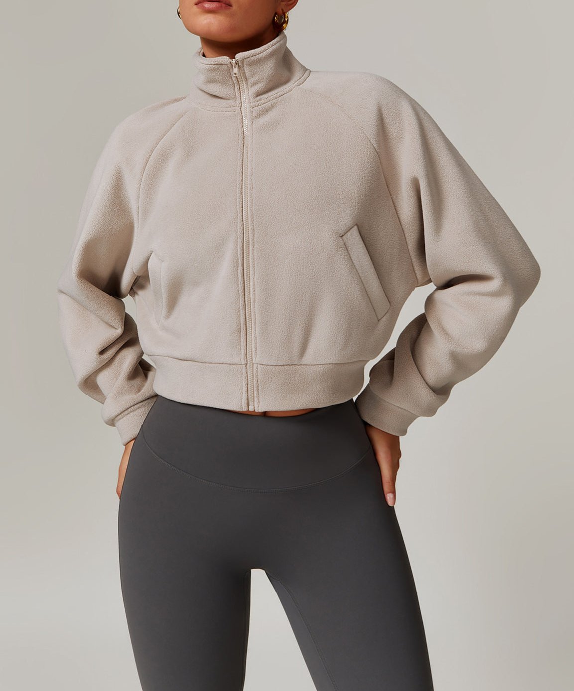 Ava Fleece Jacket by Pear Girly