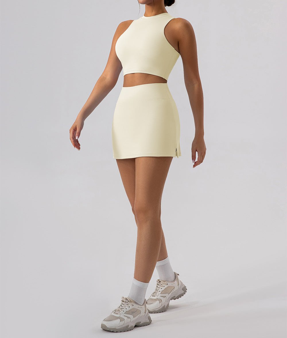 Cropped Halter Top by Pear Girly