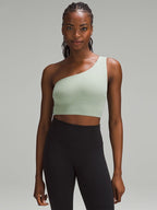 Seamless One-Shoulder Top by Pear Girly