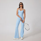 Tight Yoga Hip Lifting Sport Fitness Jumpsuit by Pear Girly