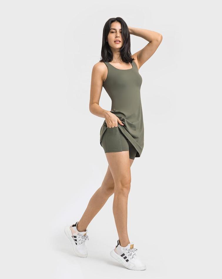 Michelle Yoga Dress by Pear Girly