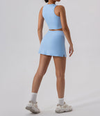 Cropped Halter Top by Pear Girly