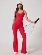 Tight Yoga Hip Lifting Sport Fitness Jumpsuit by Pear Girly