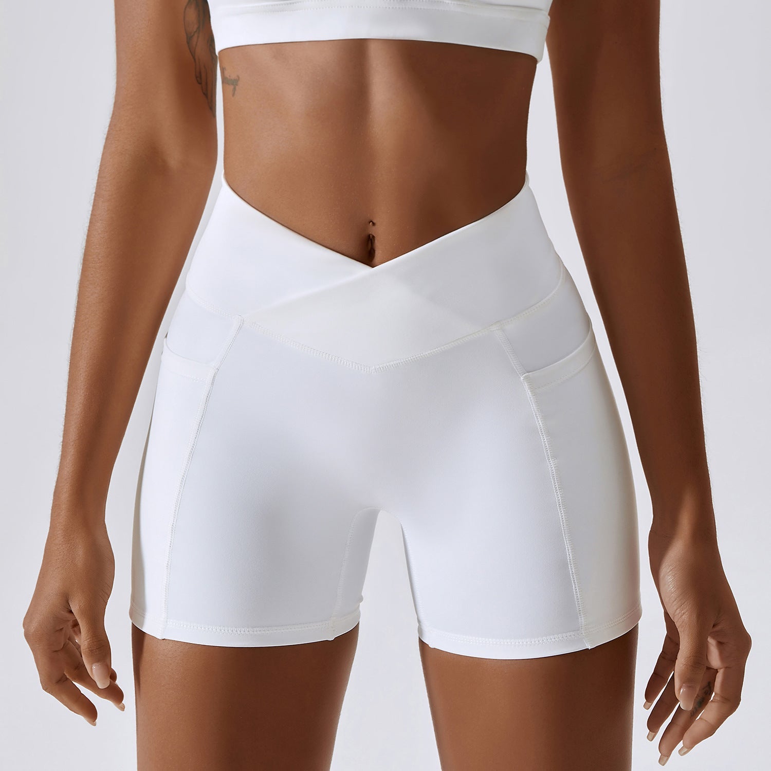 Cross Waist Shorts by Pear Girly