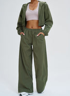 Evergreen Hooded Set by Pear Form