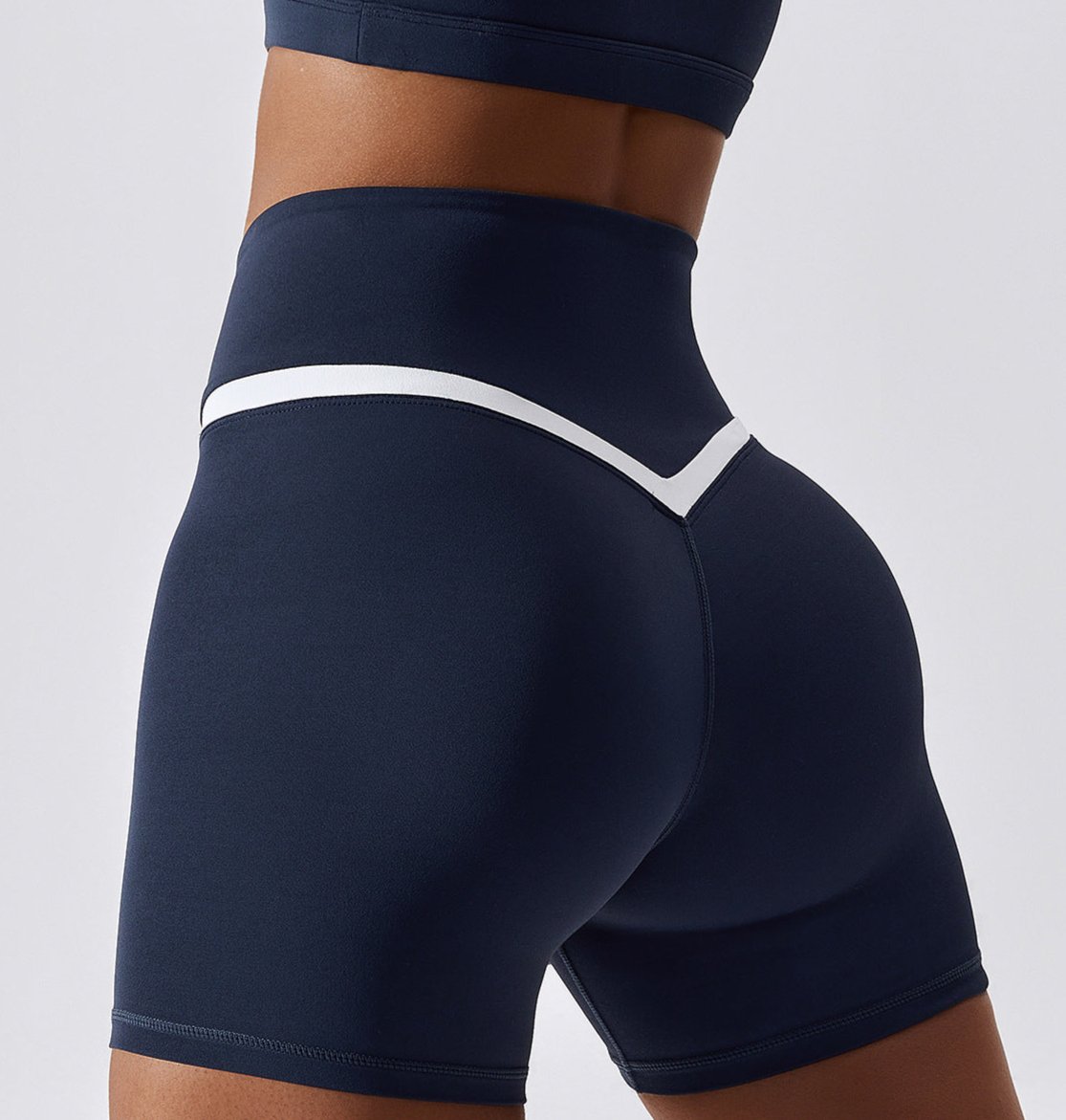 V-Shape Fitness Shorts by Pear Girly