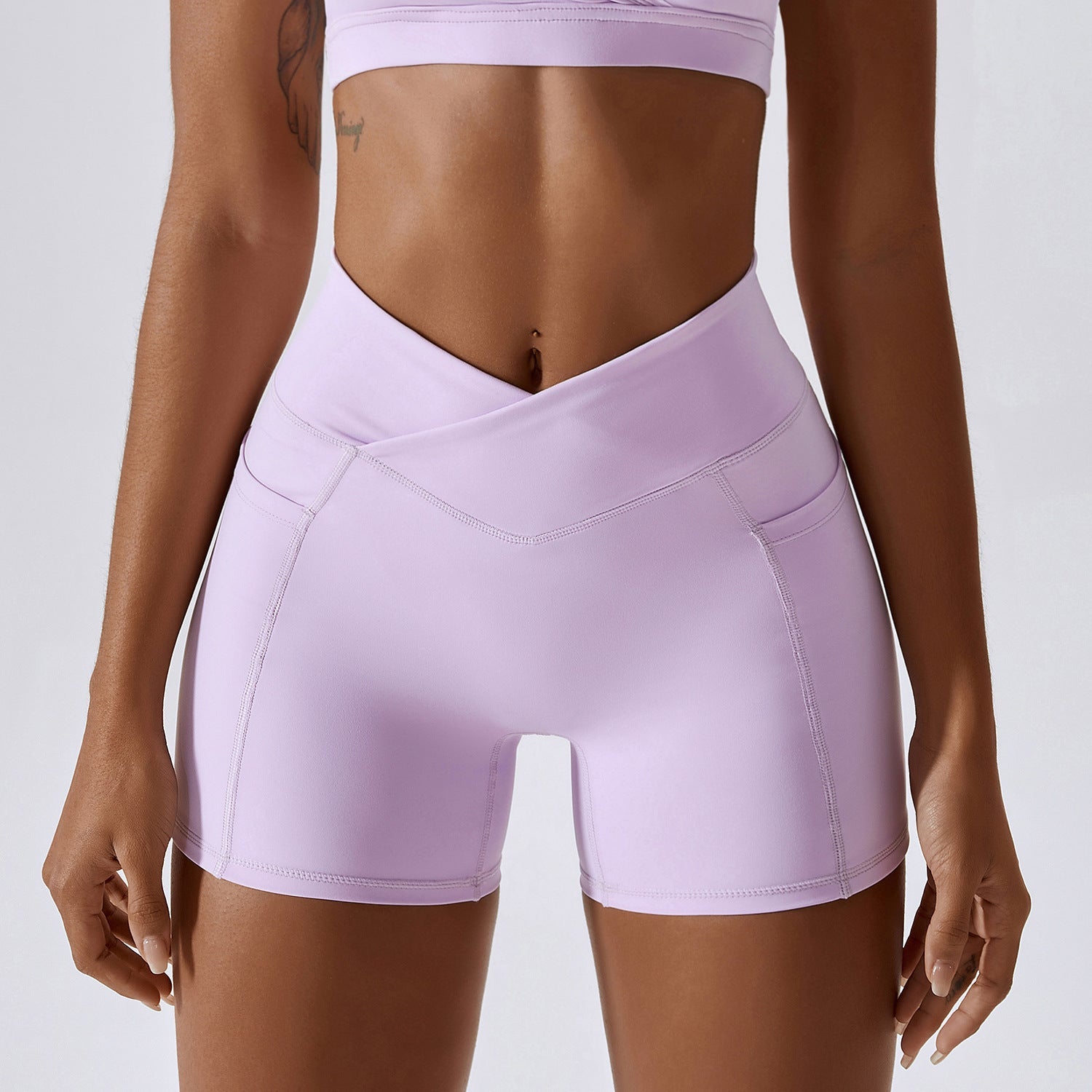 Cross Waist Shorts by Pear Girly