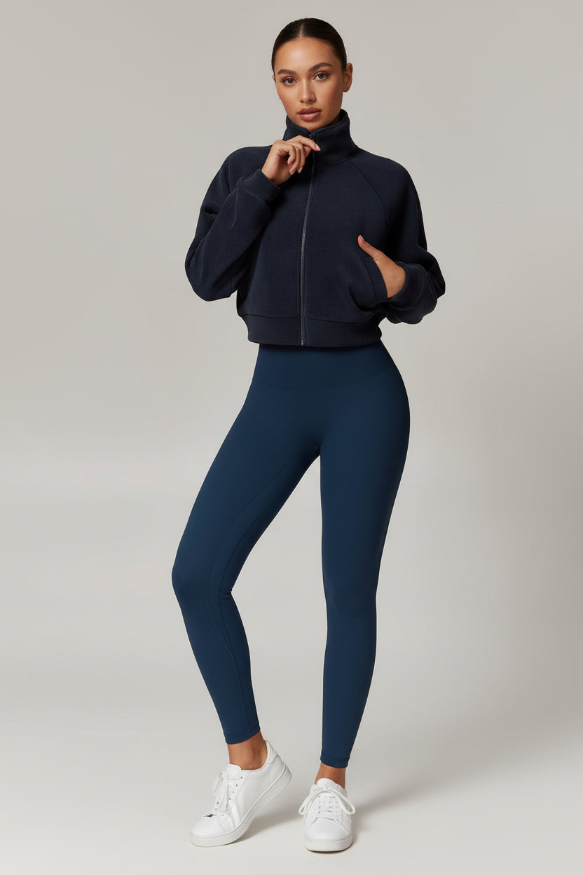 Ava Fleece Jacket by Pear Girly