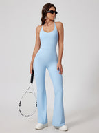 Tight Yoga Hip Lifting Sport Fitness Jumpsuit by Pear Girly