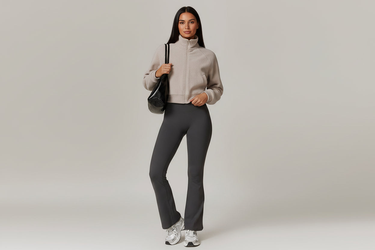 Ava Fleece Jacket by Pear Girly
