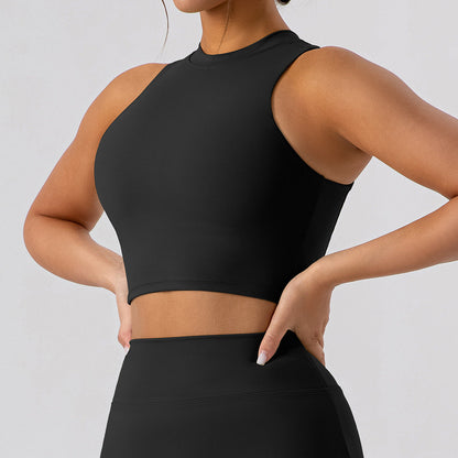 Cropped Halter Top by Pear Girly