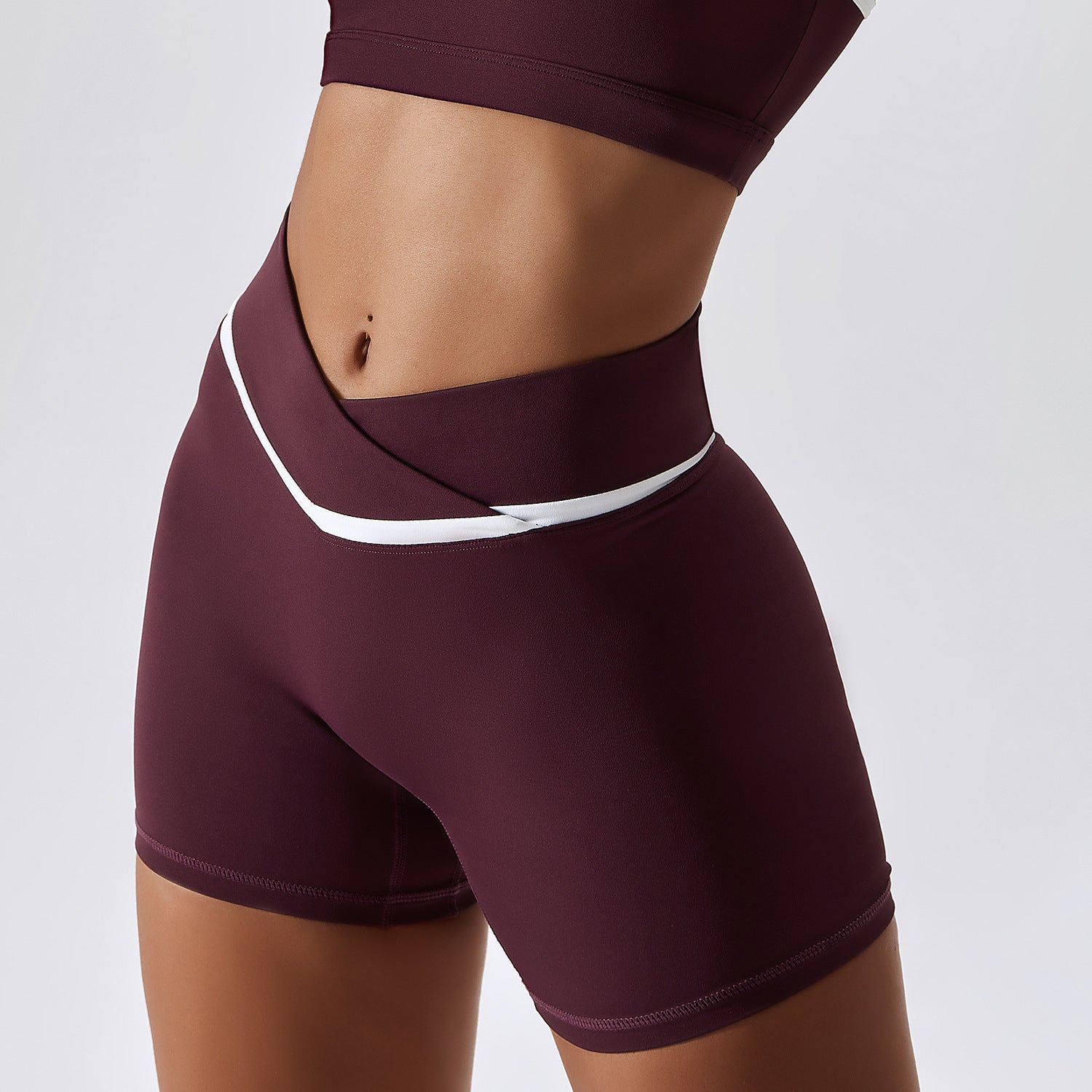 V-Shape Fitness Shorts by Pear Girly