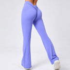 V Waist Bell Bottoms by Pear Girly